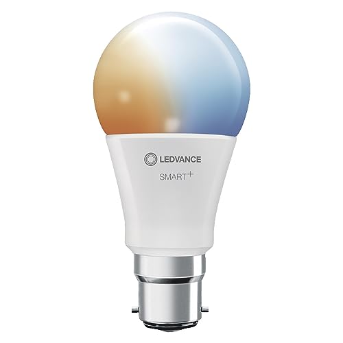 LEDVANCE Smarte LED-Lampe mit WiFi Technologie Sockel B22d Dimmbar Lichtfarbe änderbar 2700-6500K ersetzt Glühlampen mit 60 W SMART WiFi Classic Tunable White 3er-Pack