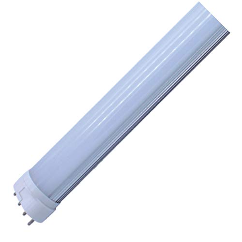 Maiskolben geführt Milchig weiße Leuchten Abdeckung 2835 410mm Wafer Lampe Perlen Lange Einführrohrs Quer 15W mit Superhell Size Warm white 3000K