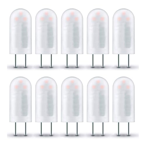 NCC-Licht 2 x LED Lampe Stiftsockel 1 7W GY6 35 12 Volt warmweiß 3000K Ersatz für Stiftsockellampe 20W