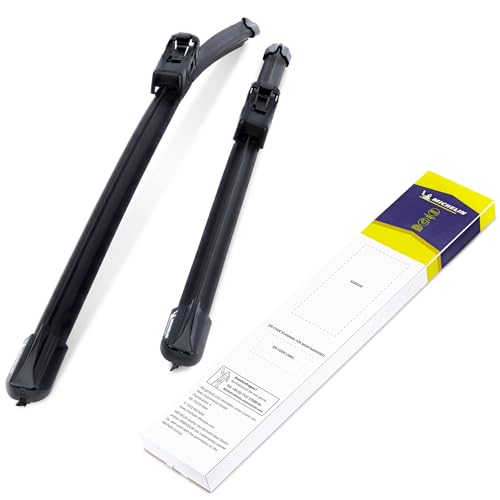 MICHELIN Perfect Fit 239 Scheibenwischer Set Front Alfa Romeo Tonale ab 2022 VW T-ROC ab 2022 Tesla Y ab 2019 650 500mm Scheibenwischer vorne Nachhaltige Verpackung