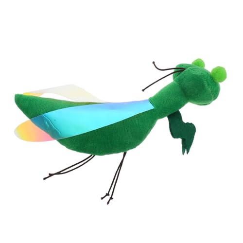 PEPLAYTAL  in Tierform Haustier Simulation Kätzchenspielzeug Für Wohnungskatzen Teaser  Unterhalten Sachen Drinnen Plüsch Green