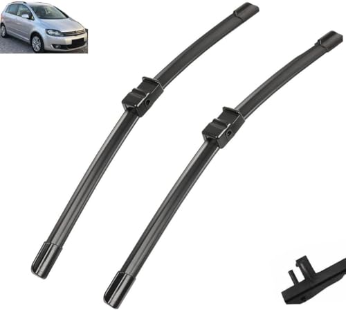 Scheibenwischer für VW Golf Plus 521 2009-2014 Front - Originalgröße - Leise Kratzfrei - Einfache Montage - 2er Set