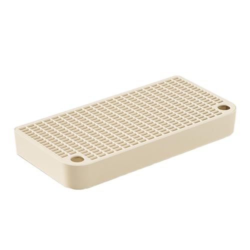 Tritthocker mit Katzenpedal Katzenstreu und Treppe Haustierrampe für Katzentoilette leicht zu reinigende Abfallbox für Katzen Kätzchen Anti-Tracking-Hocker für Zuhause Badezimmer