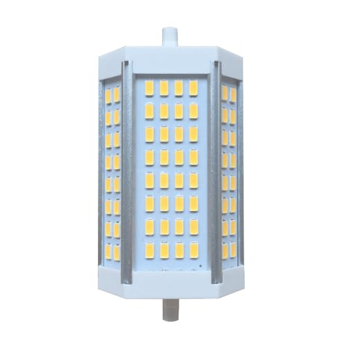R7S 118mm LED Glühbirne 30W Doppelendige J-Typ Flutlichter 200W Halogenbirne äquivalent 3000 LM Dimmbar LED Leuchtmittel Stablampe Wände Sicherheit Böden Glühbirnen Natürlich Weiß 4000K