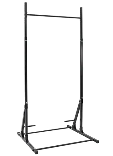 Klimmzugstange freistehend Kraftstation mit Klimmzugstange - Kraftturm für Klimmzüge freistehend und verstellbar bis 150 kg belastbar