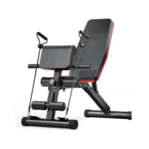 Verstellbare Klappbare Hantelbank 14-in-1-Hantelbank-Set 400 Kg Tragfähigkeit Mit Einer Vielzahl Von Zusatzzubehör For Fitness-Krafttraining