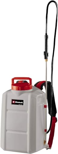 Einhell Akkuühgerät GE WS 18 150 Li Solo Power X Change Lithium Ionen 15 l Tank mit Skala einstellbare Messingdüse Edelstahl Sprühlanze ohne Akku und Ladegerät