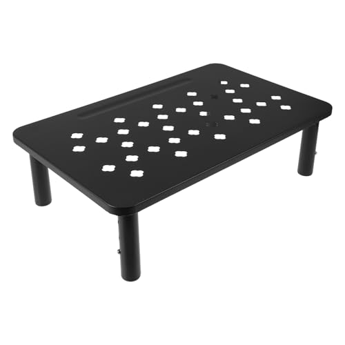 Ciieeo Verstellbarer Katzenfutterständer aus Stahl mit Rutschfestem Sockel Erhöhter Futternapfhalter für Automatische Futterautomaten Kleine Hunde und Katzen Höhenverstellbar Robust