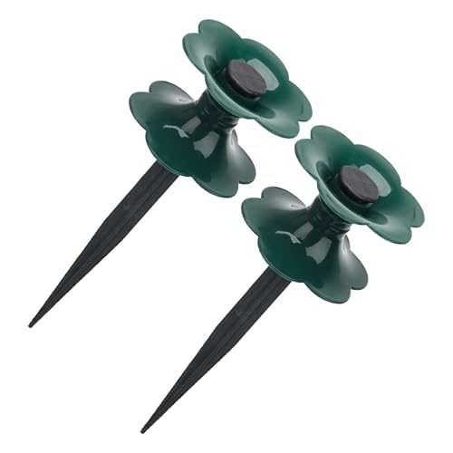 MAGICLULU Gartenschlauchhalter aus Verschleißfestem Material 2 Stück mit Schutzfunktion für Terrasse und Gewächshaus Gartenarbeit