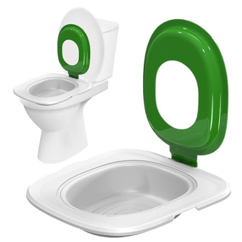 3-Schritt Katzen Toiletten Trainingssystem Katzen WC-Sitz Toiletten Training System Katzentoilette Katzenklo Toilettensitz Trainingssystem Zum Eingewöhnen Ihrer Katze An Das WC 39 8x37x3cm
