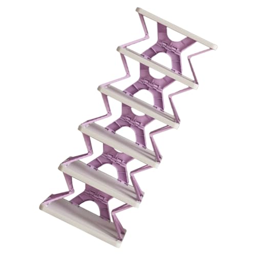 MUELODSIC Faltbares Schuhregal Aus Kunststoff Mehrschichtiger Organizer Für Kinder Platzsparend rutschfest Und Stabil