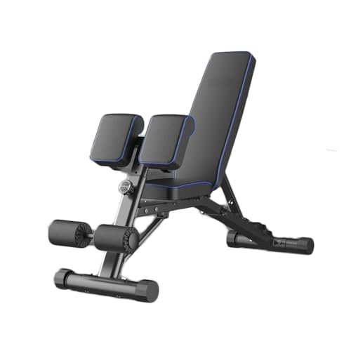 Verstellbare Zusammenklappbare Hantelbank 8-in-1-Preacher-Curl-Rac Sit-up-Krafttrainingsbänke Mit Neigungswinkel 400 Kg Tragfähigkeit For Das Heim-Fitnessstudio
