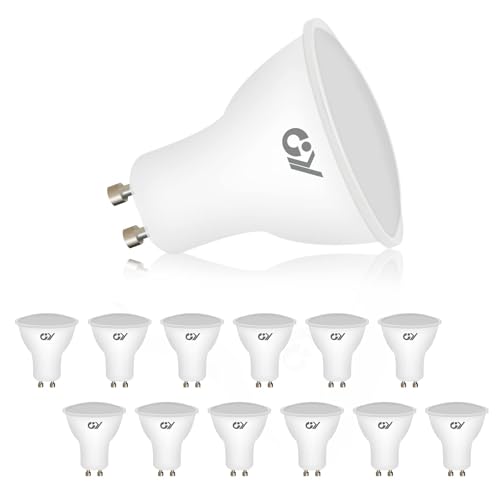 GY Kaltweiß 8W 6500K 800 Kaltweiss Glühbirnen 80W 120 Reflektor 12 Stück