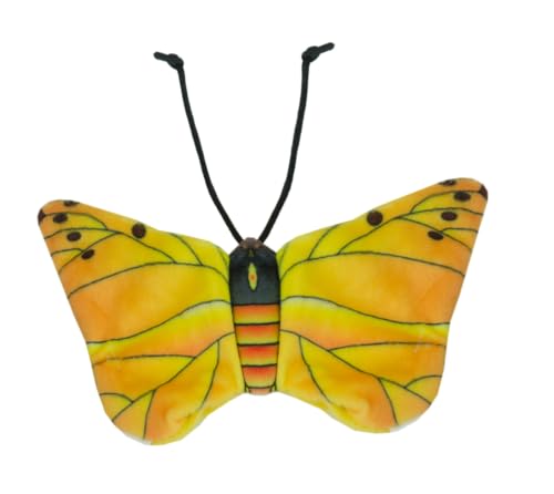 Wild Life Cat Yellow Butterfly Gelber
