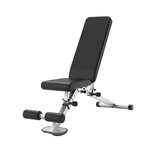 Verstellbare Hantelbank Schnell Zusammenklappbare 6-in-1-Trainingsbank Mit Winkeln Flaches Bankdrücken Neigungswinkel For Ganzkörper-Hantelübungen Im Fitnessstudio Zu Hause