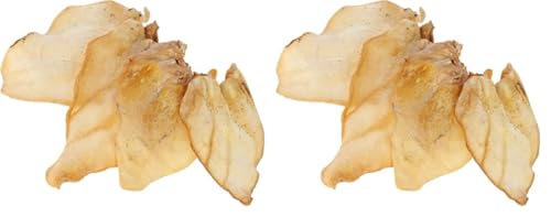  Pet Rinderohren 200g 10 Stück 100% natürliche Inhaltsstoffe Langer Kau  und Knabberspaß 84891 Packung mit 2