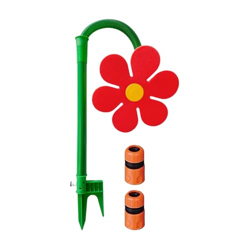 Eventerde Mit 2 Adapter 360 Grad Rotierendes ABS 65cm Wassersprinkler Spielzeug Für Draußen Haustiere