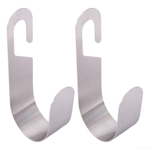 Gdfnmogo Wandmontierter Schlauchhaken Gartenschlauchhalter mit robuster Metallkonstruktion für den Außenbereich Silber-Finish