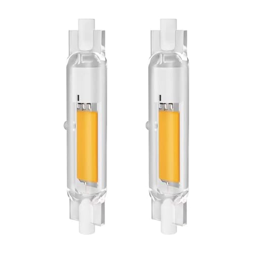 EIMOPE R7S LED 78mm Dimmbar 20w Lampen 20W R7S led 78mm Glühbirne ersatz für 100w 200W Halogenstäbe Warmweiß 2700K 2000LM für Deckenfluter Leselampen Kein Flackern 2er Pack
