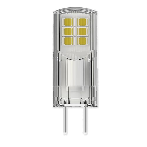 SYLVANIA GY6.35 LED Lampe 12V Leuchtmittel Warmweiß 2 6W ersetzt 25W 300 Lumen Stiftsockellampe als Halogenersatz