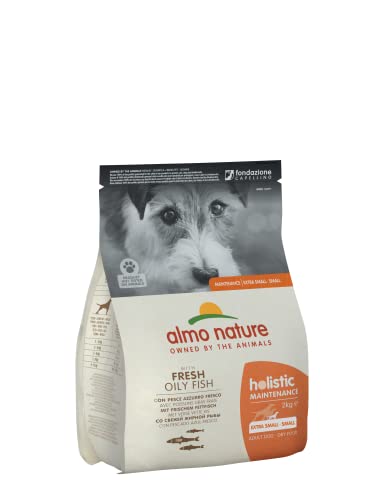 almo nature Holistic Hundefutter Small mit Fettfisch und Reis 2 kg