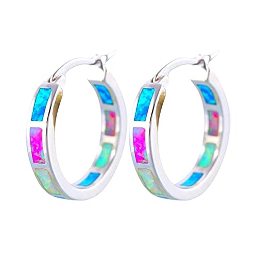 TianWlio Accessoires Schmuck Sensitive Runde Ohr Edelstein Böhmische Set