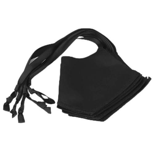 Cygmophing Schwarzer Luftstoff für Haustiere Anti-Staub Mundschutz für gesunde Outdoor-Aktivitäten Größen S und L für mittelgroße bis große Hunde L