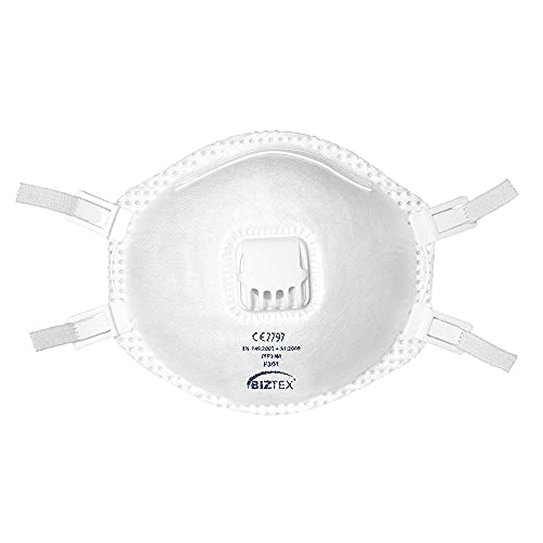 FFP3 Respirator Valved Pk10 - Color White