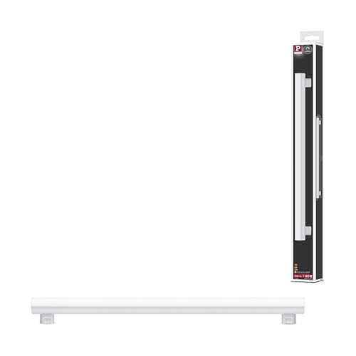 Paulmann 28992 Standard 230V LED Röhre S14s 230V 8W 800lm dimmbar 30mm Satin Kunststoff 2700K - Warmweiß Leuchtmittel