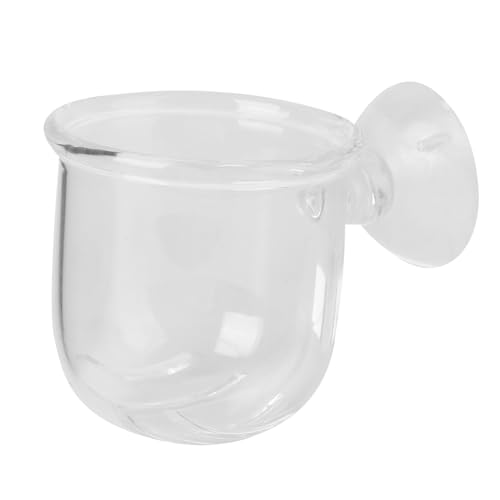 Warmhm Aquarium Fischfutterautomat Mit Adsorptionsdesign Kunststoff Futterspender Für Fischzucht Und Wasserkontrolle