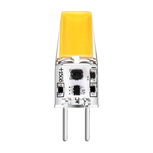 NCC-Licht 1 Stück LED COB Stiftsockellampe 2 5W 32W GY6 35 klar 12V 200lm warmweiß 2700K