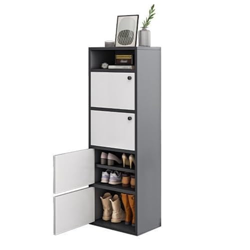 XUEQIZHENG Schuhregal Schuhschrank for den Hauseingang an der Wand schmal hoch vertikal dreidimensional großes Fassungsvermögen