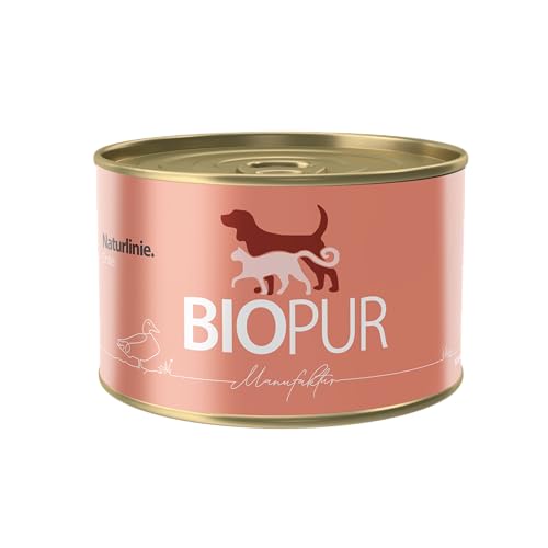 BIOPUR Naturlinie Ente mit Kartoffeln Zucchini - 6 x 400 g