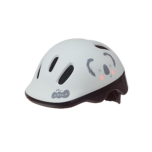 Polisport Unisex-Baby Helmet-Koala- XXS 44 48 Helm Grau