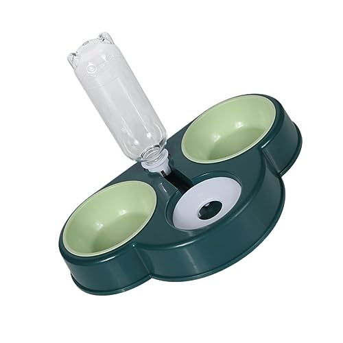 HAPINARY Automatischer Futterspender Für Hunde Und Katzen Abnehmbarer Dreifach-futternapf Mit Wasserspender Haustierbedarf Mit Rutschfester Unterseite