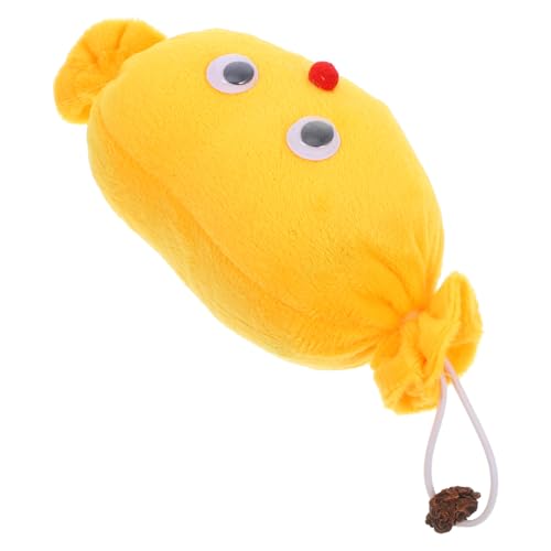  Katzeüschtier für Crinkle Cat Toy für Wohnungskatzen Kick  Yellow