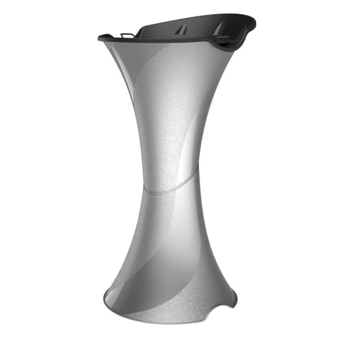 Standaschenbecher für Draußen Aschenbecher Outdoor Aschenbecher für Draussen stehend mit Sand Stand Aschenbecher Aussen Silber