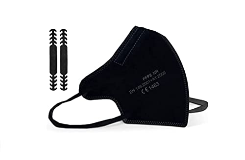 Trading Bros 20x FFP2 Maske Schwarz Kleine Größe Mini Size