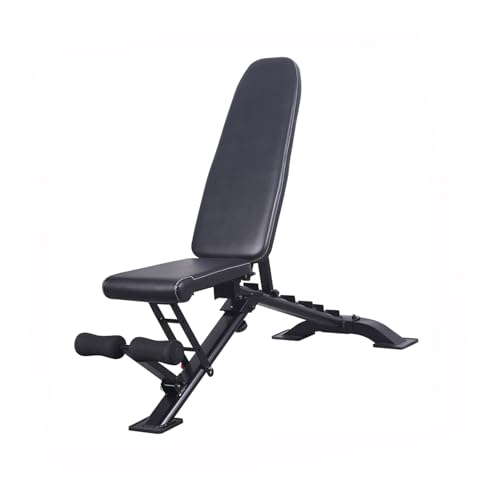 Klappbare verstellbare Hantelbank Heimtrainer-Gerät dicke Polsterung und robuste Konstruktion Belastbarkeit bis 200 kg