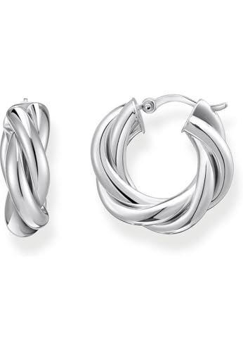 Thomas Sabo Damen-Creolen Gedreht Silber CR742-001-21