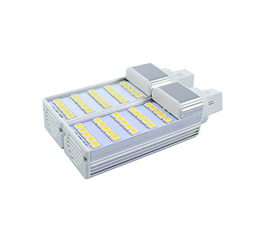 2 Stück G23 G24 E27 5 W 7 W 9 W 11 W 13 W 15 W 85 V-265 V AC Lampe mit horizontaler Steckdose SMD5050 Bombillas LED PL Maiskolben Spot Licht CE RoHS Warmweiß E27 5 W