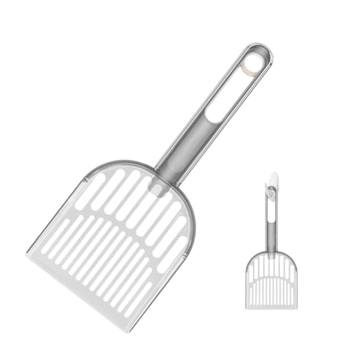 Generisch Katzenkot Schaufel - Praktischer Siebeinsatz Mit Ergonomischem Griff Und Tiefem Schaufelkopf Streuschaufel Für Katzenklo - Für Zoohandlungen Zuhause Studentenheim Schlafzimmer Wohnzimmer