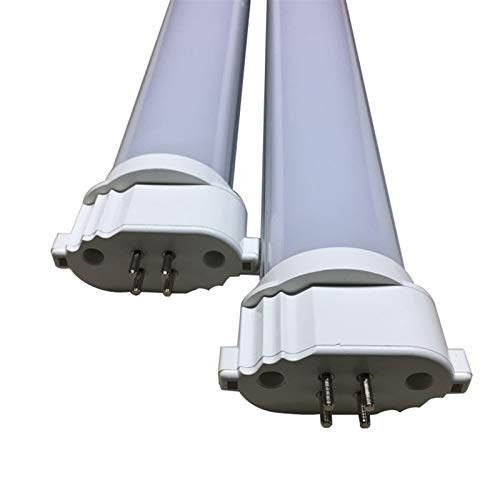 OUTFYT H-Typ-LED-Lampe 2ST 2G11LED Stecker Licht 18W Lampenstecker EMC Japan GY10Q 2G11 Energieumsetzung Energieeffizient Natural White 4000K