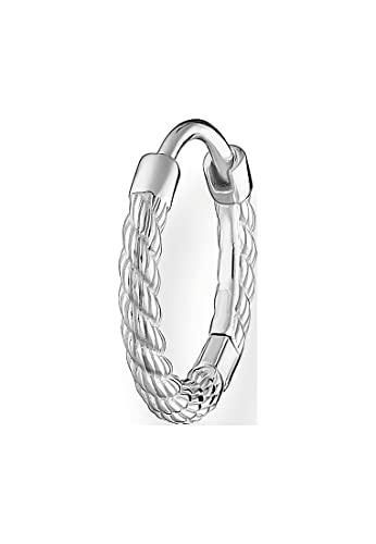 Thomas Sabo Einzel Creole Seil silber 925 Sterling Silber CR694-001-21