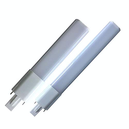 OUTFYT 2 STÜCKE 8W Horizontale G23 Ansteckrohr 2835 Konstantstrombreitendruck Energieeffizient Warm