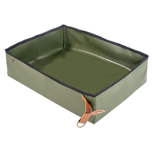 Reise-Katzentoilette für Katzen zusammenklappbare Katzentoilette Haus ier-Tragezubehör platzsparende tragbare Toilette Wohnungstraining Flugreisen Hotel drinnen Zuhause draußen Auto Reise