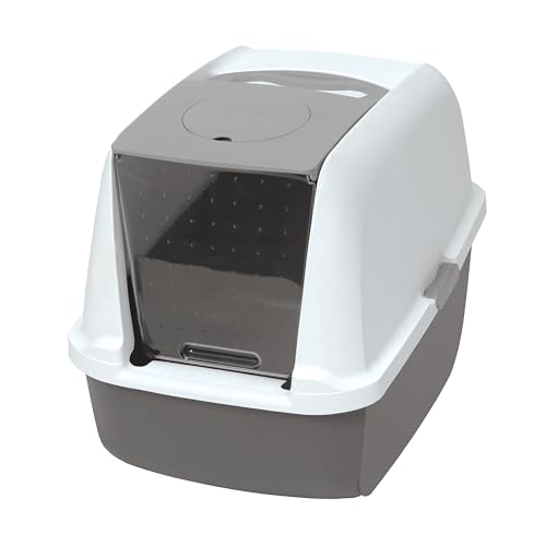 Catit 50702 Abdeckung 46x 41 5x 54 5cm Weiss Grau Produkt kann variieren