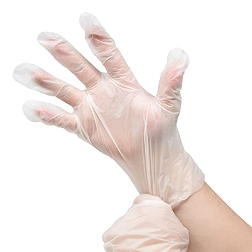 joeji s Kitchen 100 Stück Einmalhandschuhe Einweghandschuhe Einweg Lebensmittel Handschuhe - Ökologische Einmalhandschuhe Latexfrei - 100% Kompostierbar CO2-neutral