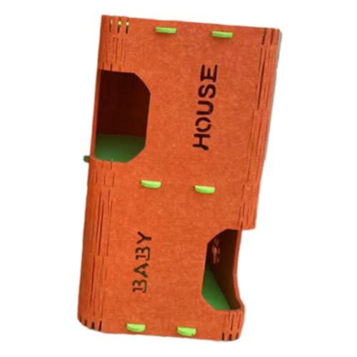 MagiDeal Katzenbaum Katzenhaus Haustierversorgungen Kratzfeste Innenkatze Sleep Kätzchen Spielen Kratzpost geschlossene -Höhle Höhe 60 cm