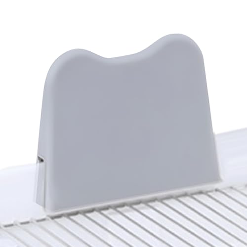 Bomefoi Katzentoilette-Schild Katzentoilette-PIPI-Schild Pee Shield Spritzschutz wiederverwendbarer Katzentoilette - Leichter Katzentoilette-Schutz waschbar Abnehmbarer Katzenklo-Schutz für